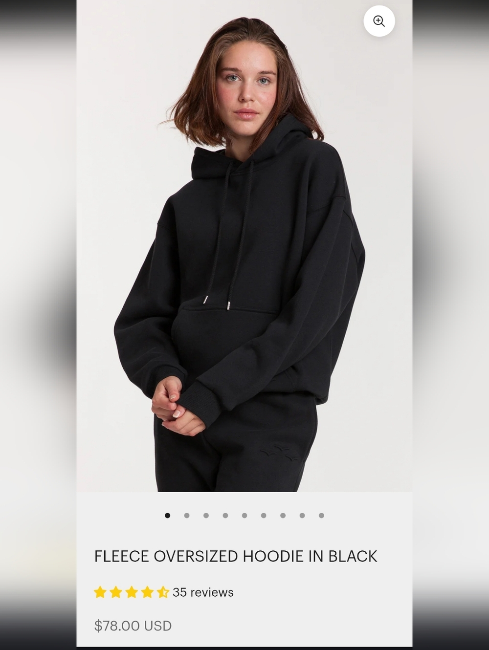 Lazypants Black Hooded Jogger Set — Women's Cozy Track Pants & Hoodie - Picture 12 of 14